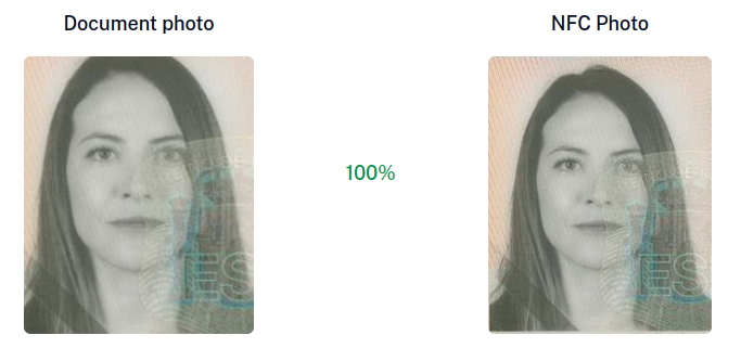 ID photo vs NFC photo Biometry tab