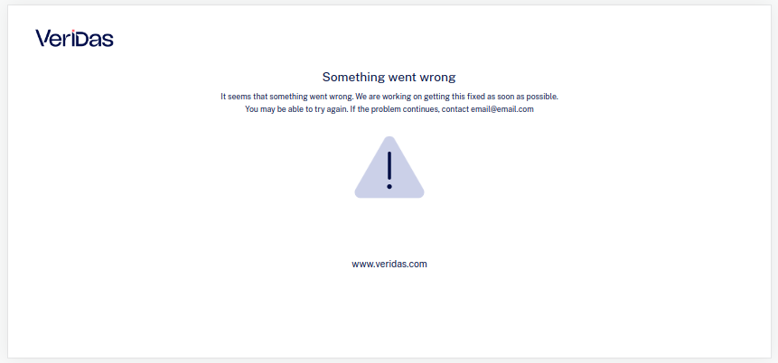 Agent Error Configuration